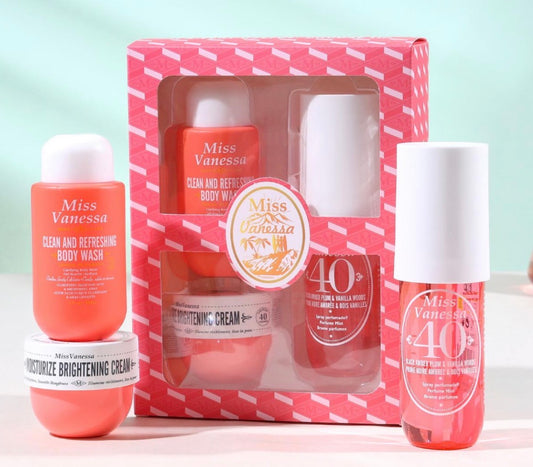 Red Miss Vanessa Set