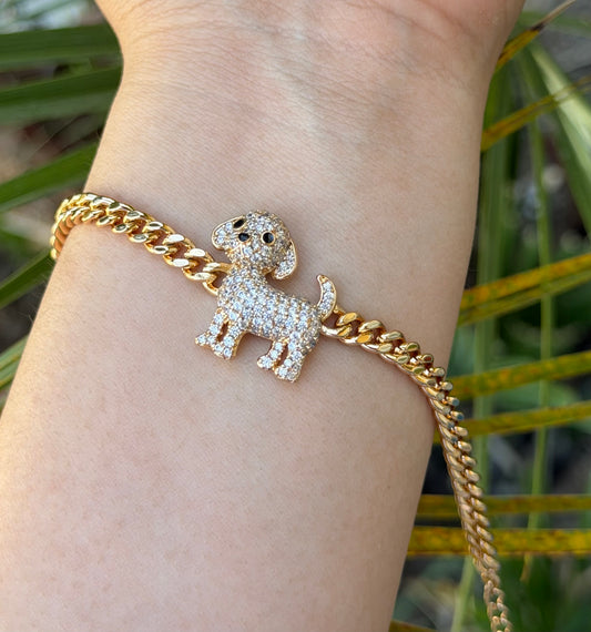 XP Puppy Bracelet 18k