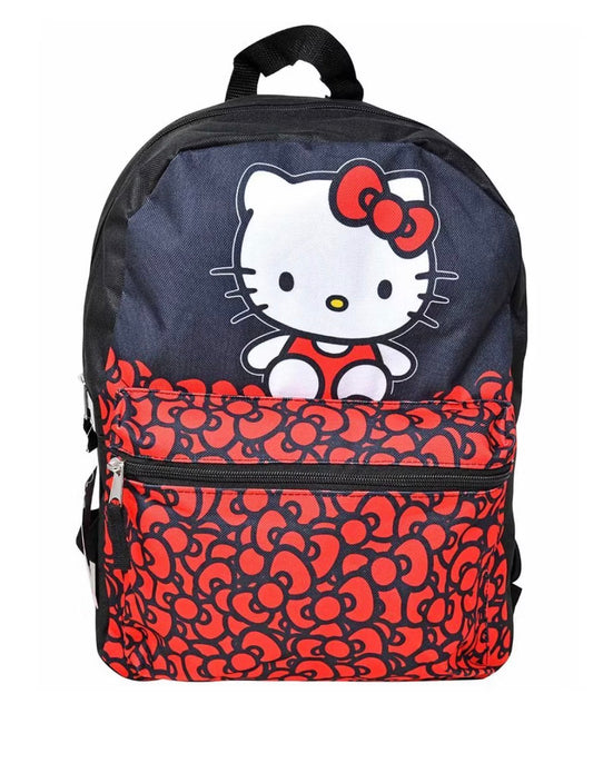 Hk Red & Black Backpack