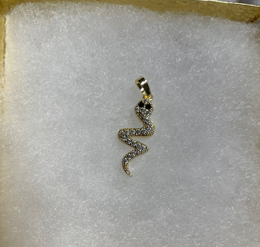 Serpiente white Pendant