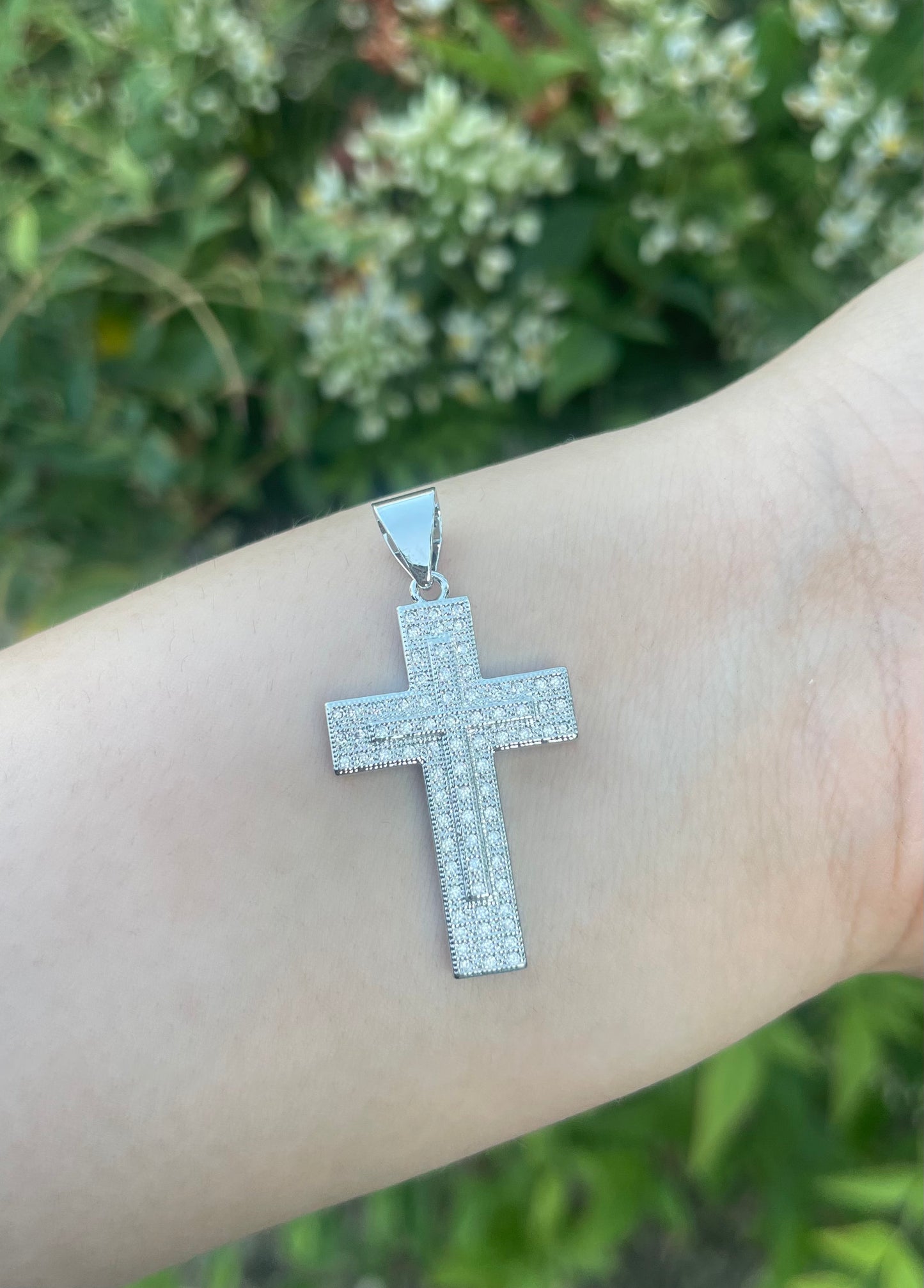 Silver Cross Pendant