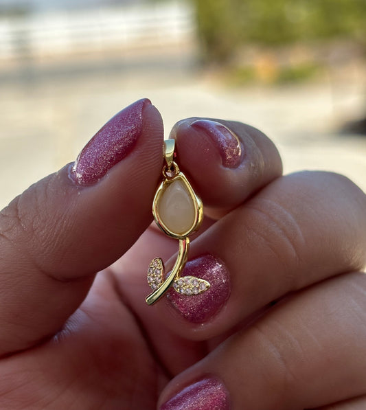 Yellow Flower Pendant