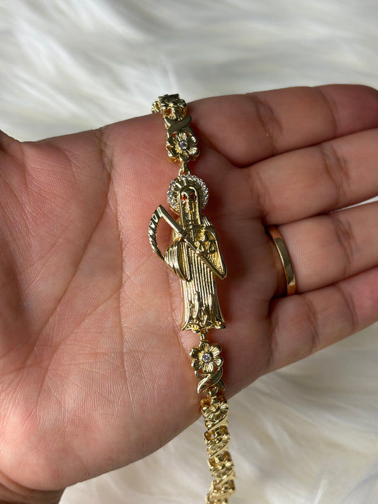 Gold Santa Bracelet