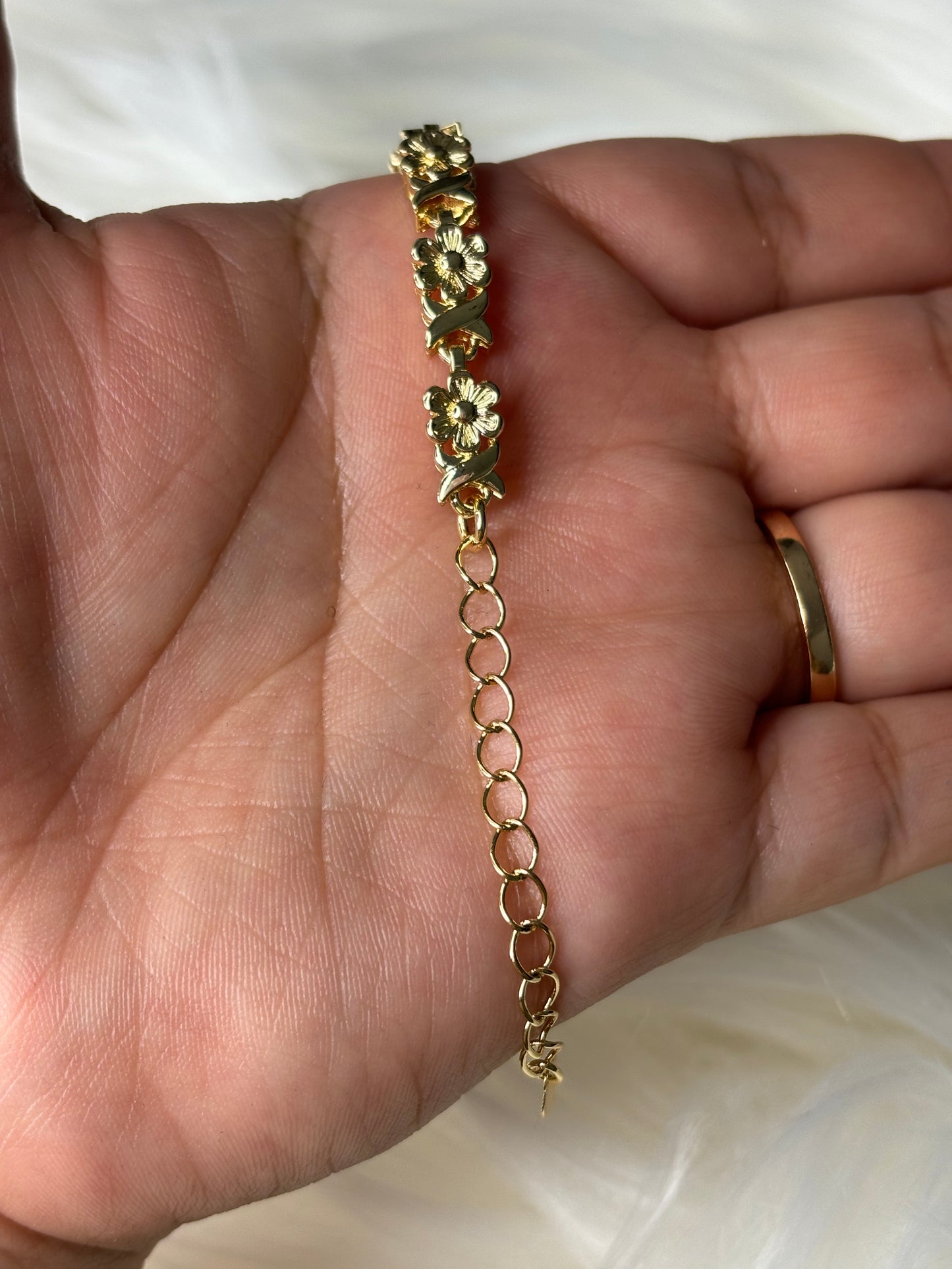 Gold Santa Bracelet