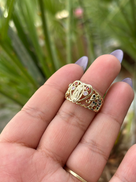 Solid Elephant Ajustable Ring