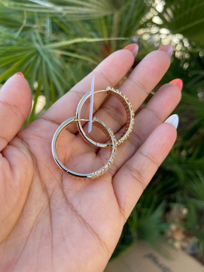 Bling hoop