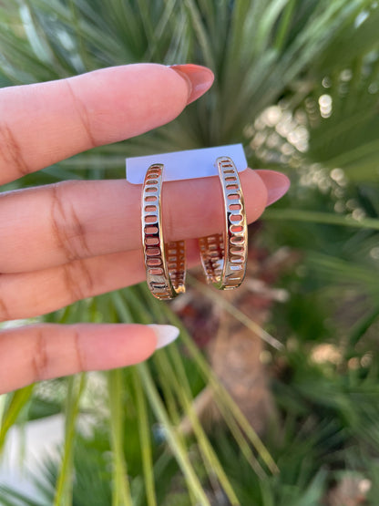 Bling hoop