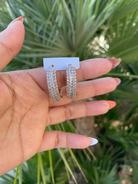 Bling hoop