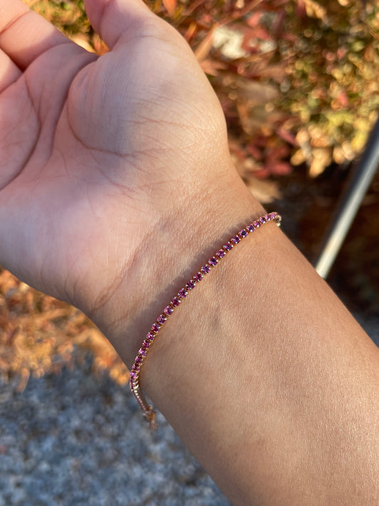 Pink bracelet