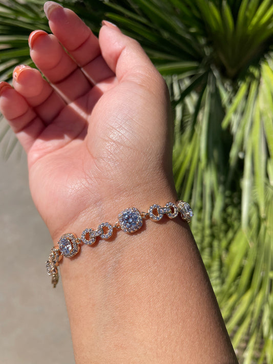 Circle square bracelet high quality