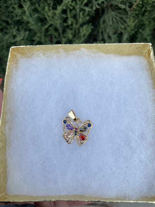 Color mariposa Pendant
