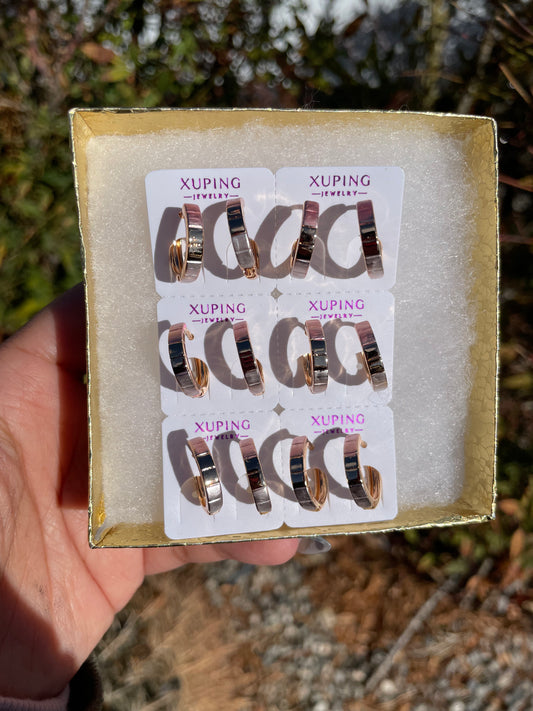 Tres oros earrings high quality