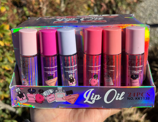 Kathy Kelly lip oil 7:98