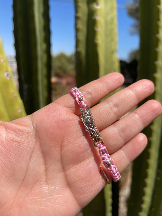 Pink San Judas Bracelet