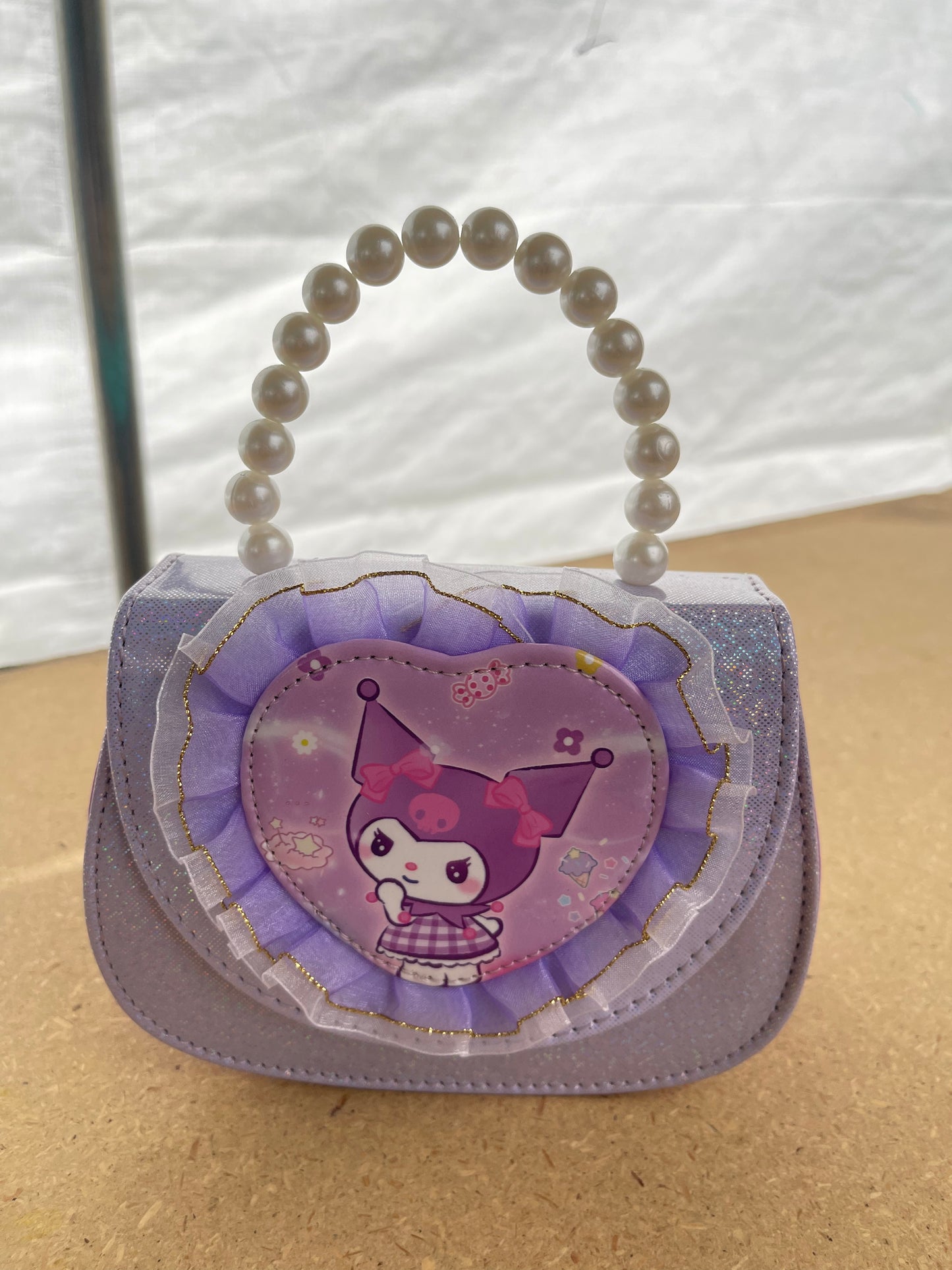 K purse purple