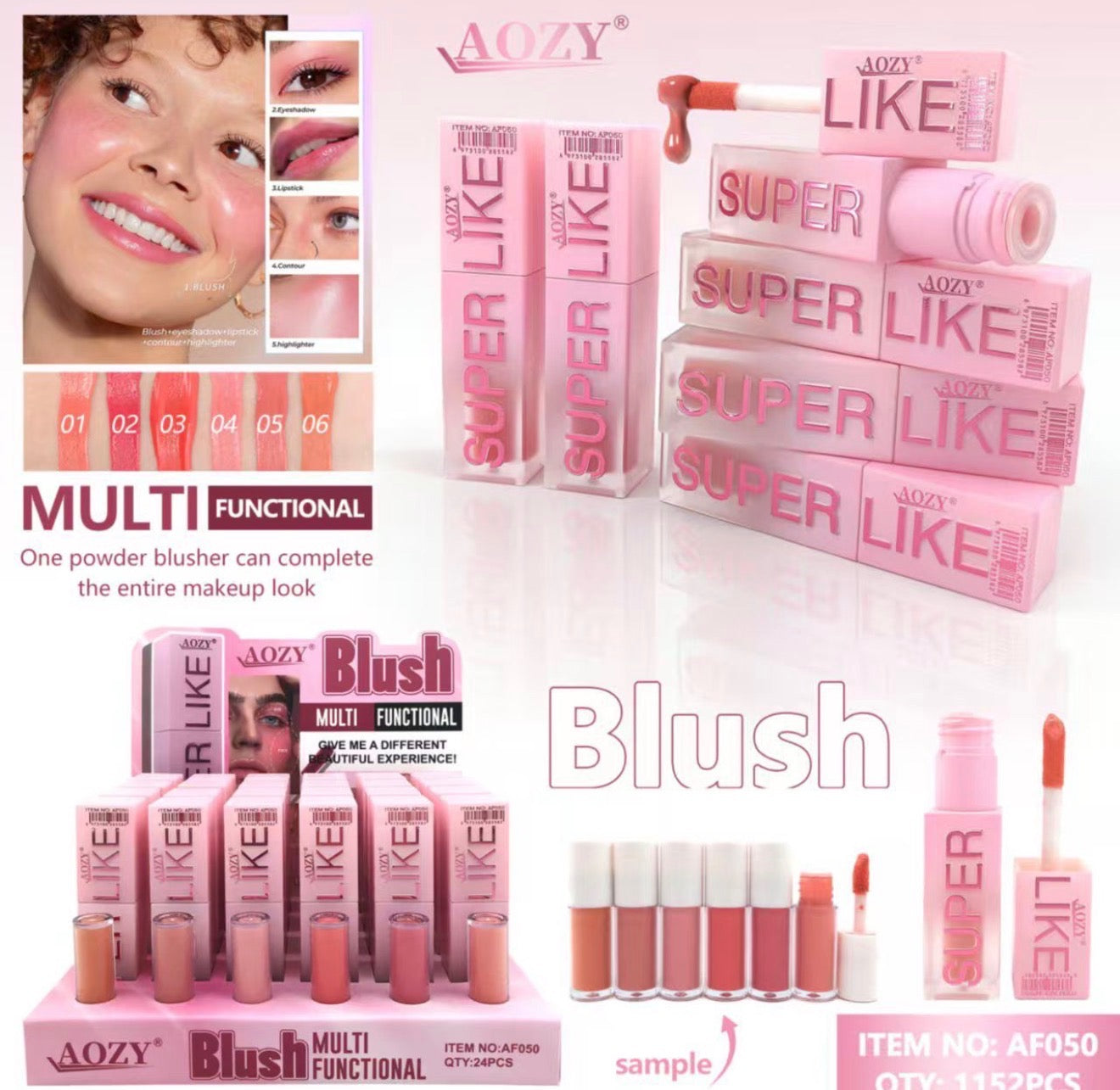 Lipstick blush