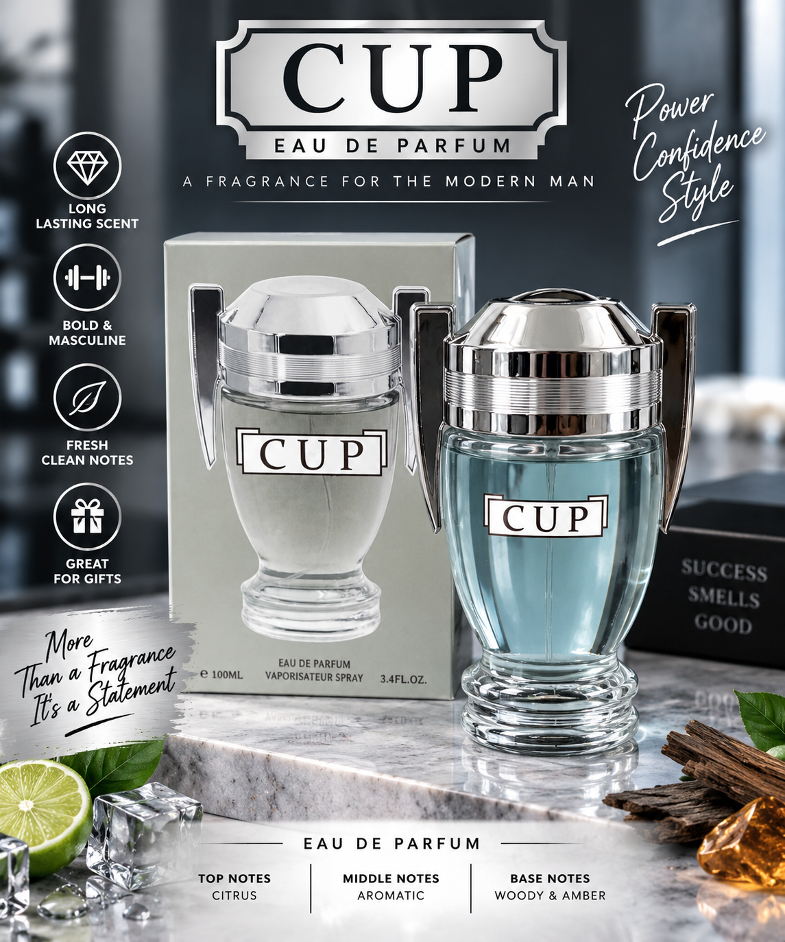 CUP Men Perfume 1pc