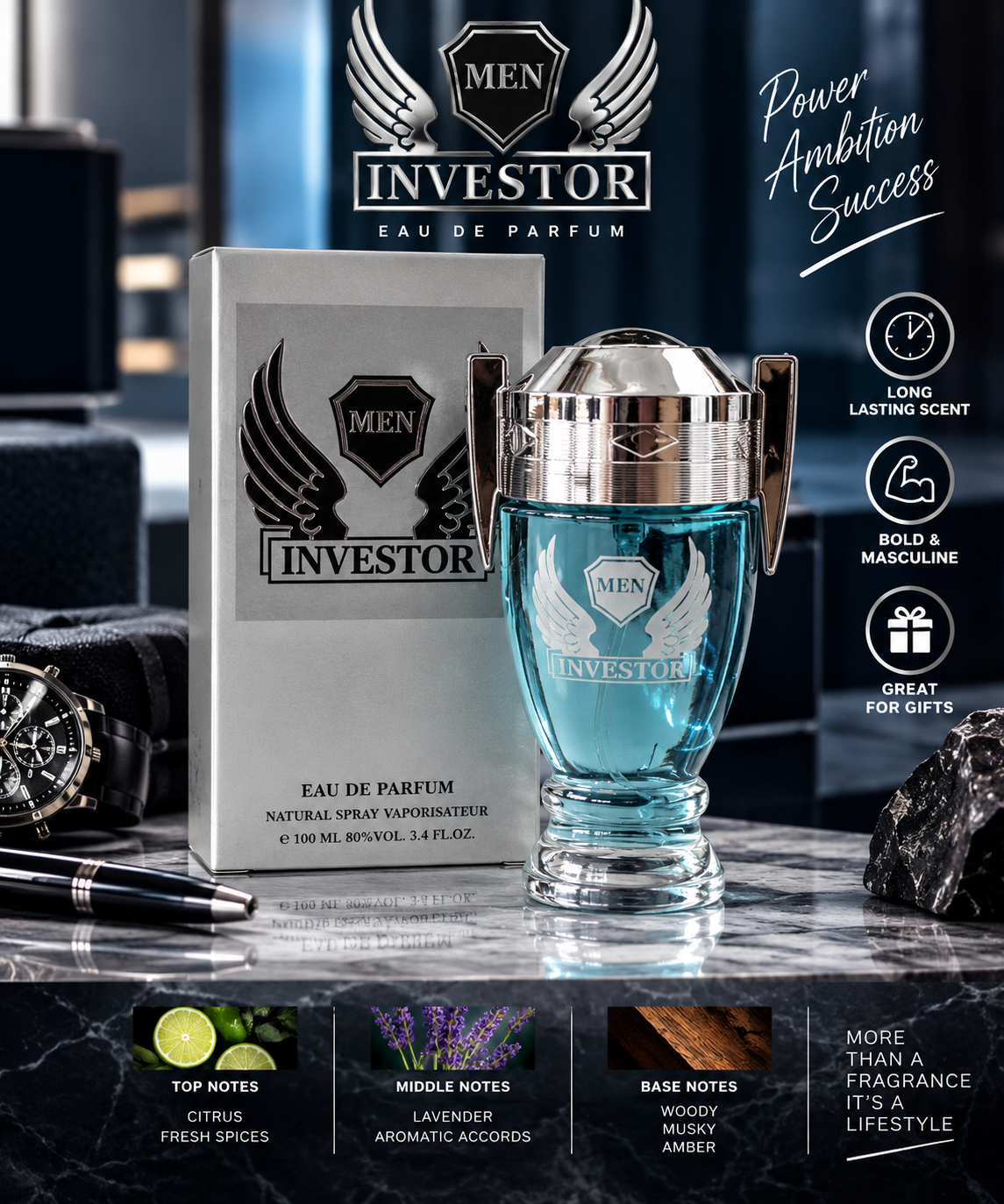 Investor Men Perfume 1pc