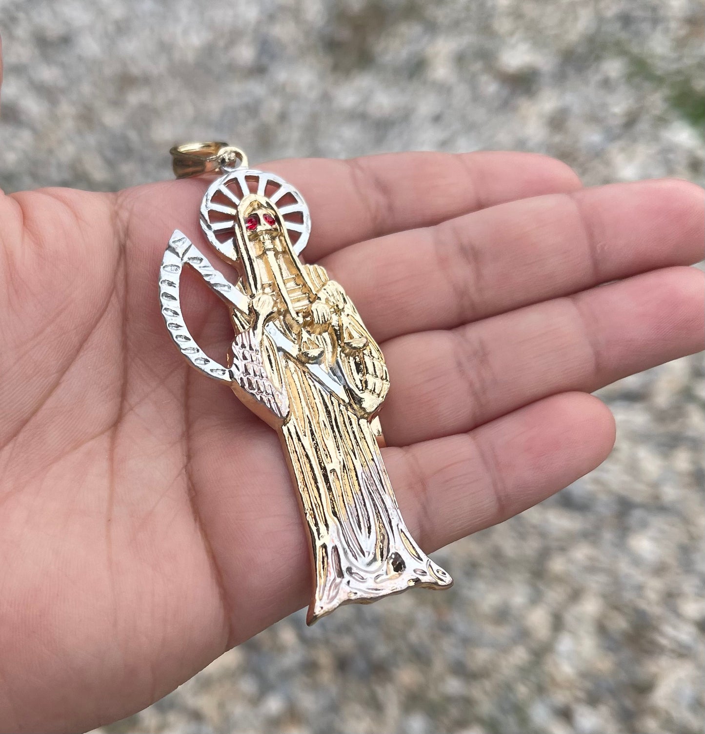 Santa Large Pendant